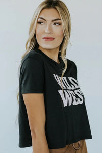 Wild West Crop Tee - littlelightcollective