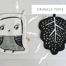 Load image into Gallery viewer, Leaf Crinkle Toy - littlelightcollective