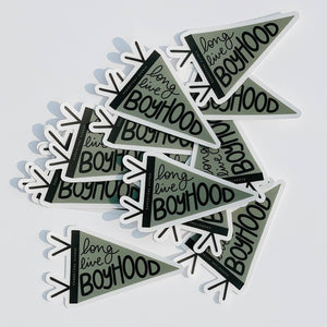 “Long Live Boyhood” Sticker - littlelightcollective