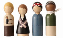Load image into Gallery viewer, The Trailblazers Peg Doll Set - littlelightcollective