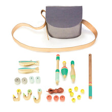 Load image into Gallery viewer, Fishing Bag &amp; Lacing Fish - littlelightcollective