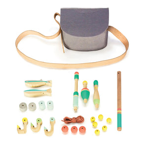 Fishing Bag & Lacing Fish - littlelightcollective