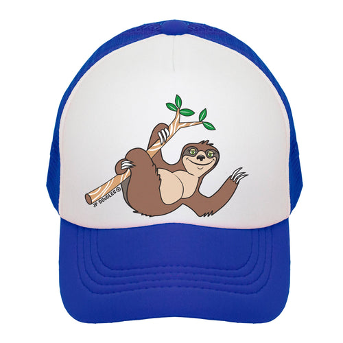 Tree Sloth Kids Trucker Hat - littlelightcollective