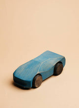 Load image into Gallery viewer, Wooden Car Cyber Truck Painted - littlelightcollective