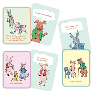 Good Citizenship Flash Cards - littlelightcollective
