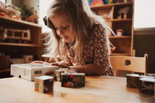 Load image into Gallery viewer, Elsa Beskow &quot;Children of the Forest&quot; Block/Cube Puzzle - littlelightcollective