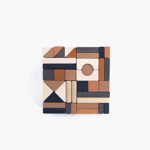Wooden Blocks Set Castle Wooden Stack Eco Toys for Children - littlelightcollective