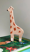 Load image into Gallery viewer, Safari Wooden Animals Natural Set - littlelightcollective