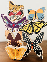 Load image into Gallery viewer, World of Butterflies Wooden Puzzle - littlelightcollective