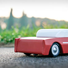 Load image into Gallery viewer, Wooden toy car - The Hot One - littlelightcollective