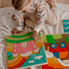 Load image into Gallery viewer, Fairy Castle Puzzle And Play Set - littlelightcollective