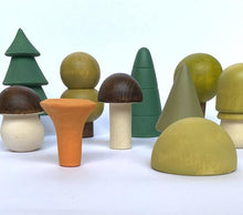 Load image into Gallery viewer, Wooden Trees For Display - Ten pieces - littlelightcollective
