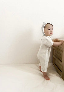 Sprinkle Knit RIbbed Playsuit - littlelightcollective