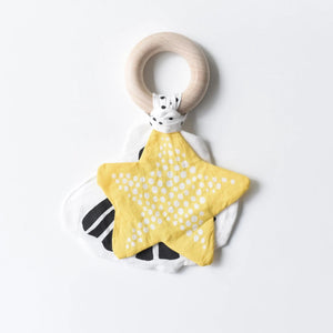 Crinkle Teether - Starfish - littlelightcollective