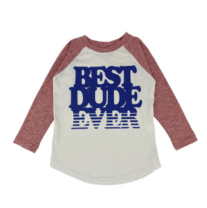 Best Dude Ever L/S Tee Shirt - littlelightcollective