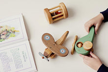 Load image into Gallery viewer, Wooden Plane Toy - littlelightcollective