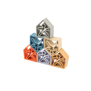Nature Kids & Houses 6 Pack (Assorted Colors) - littlelightcollective