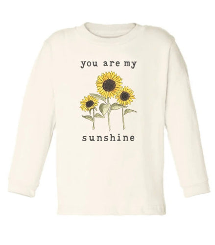 You are My Sunshine Organic Long Sleeve T Shirt - littlelightcollective