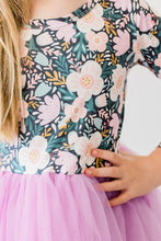 Load image into Gallery viewer, Fall Florals Tutu Fall Dress - Lilac - littlelightcollective