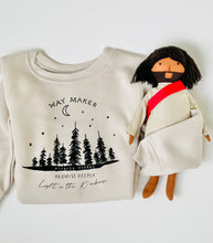 Load image into Gallery viewer, WAY MAKER Toddler Unisex Graphic Sweatshirt - littlelightcollective