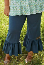Load image into Gallery viewer, Size Small Moonlit Ocean Bug Ruffle Pants - littlelightcollective