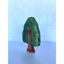Load image into Gallery viewer, Wooden Hand Carved Apple Tree Toy - littlelightcollective