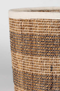 Striped Hogla Basket (Small) - littlelightcollective