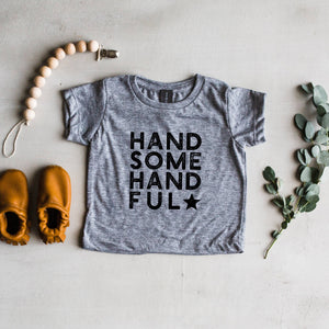 HANDSOME HANDFUL KIDS TEE - littlelightcollective