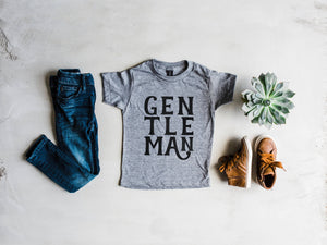 Gentleman Youth and Toddler Tee - littlelightcollective