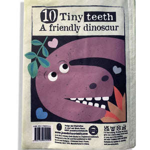Nursery Times Crinkly Newspaper - Dinosaur Count - littlelightcollective